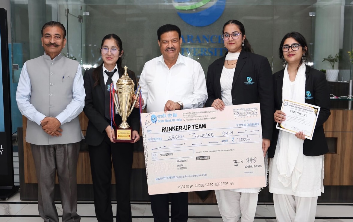 Grand Trophy at State Bar Council Moot